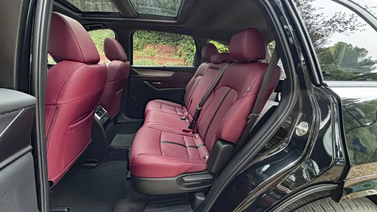 2025 Mazda CX-70 back seat