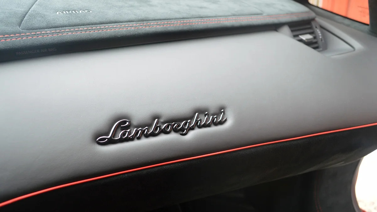 2016 Lamborghini Aventador LP 750-4 Superveloce dash
