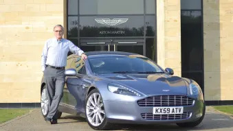 Dr. Ulrich Bez and his Aston Martin Rapide