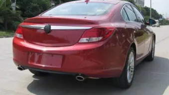 2010 Buick Regal - Spy Shots in Red