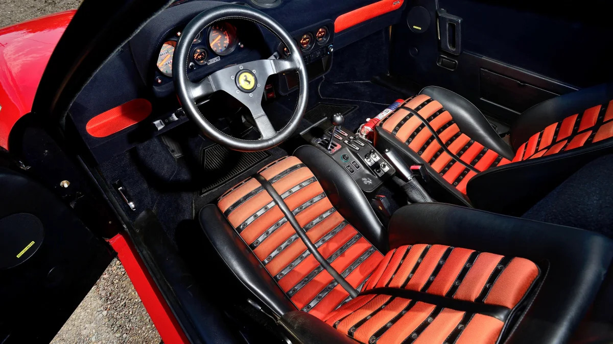 1985 FERRARI 288 GTO Driver's Seat Interior