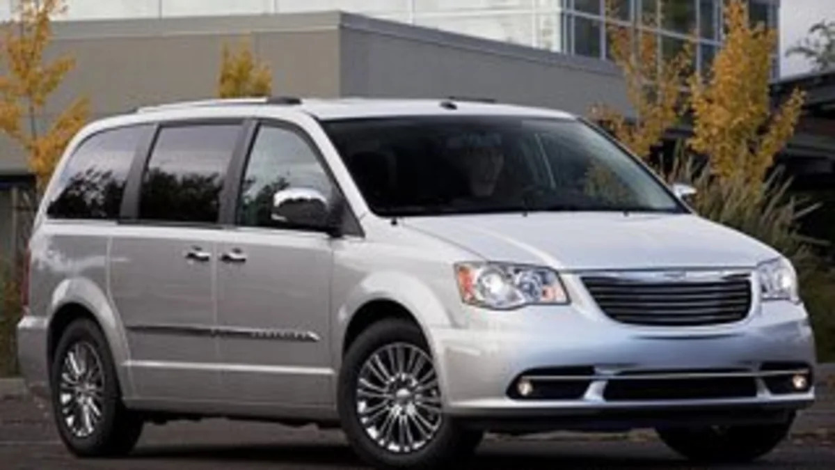 3. Chrysler Town & Country