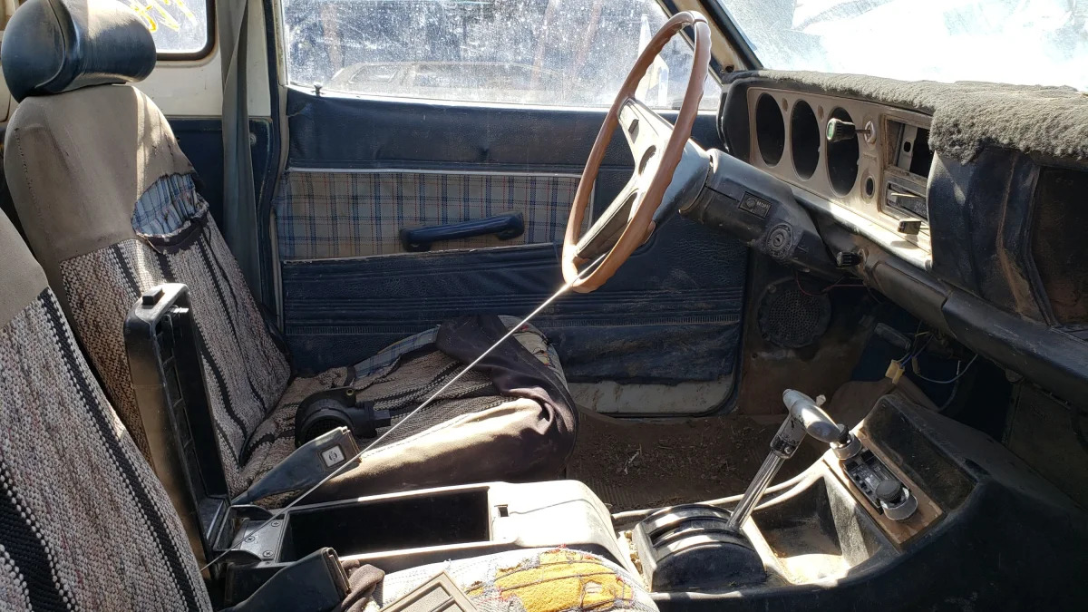 33 - 1979 Datsun Pickup in Colorado Junkyard - Photo by Murilee Martin