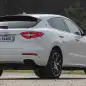2017 Maserati Levante rear 3/4 view
