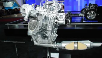Honda i-DTEC engine cutaway