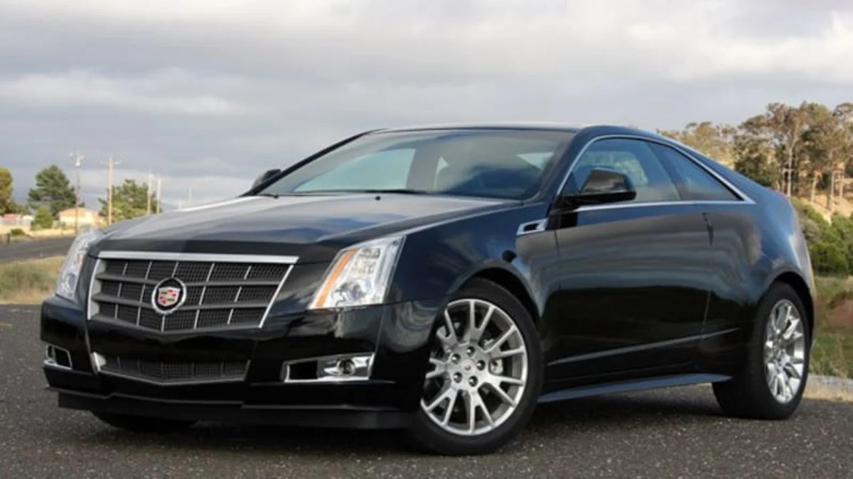 First Drive: 2011 Cadillac CTS Coupe is audacity in motion
