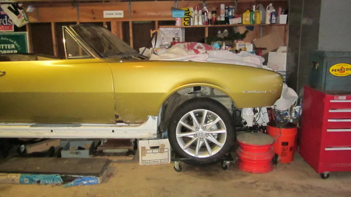1967 Firebird Convertible to Prius v Hybrid Project