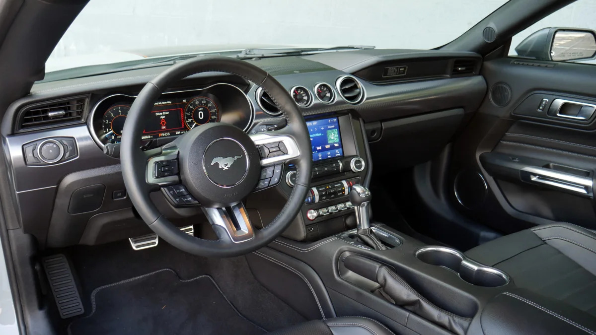 2021 Ford Mustang Mach 1 interior
