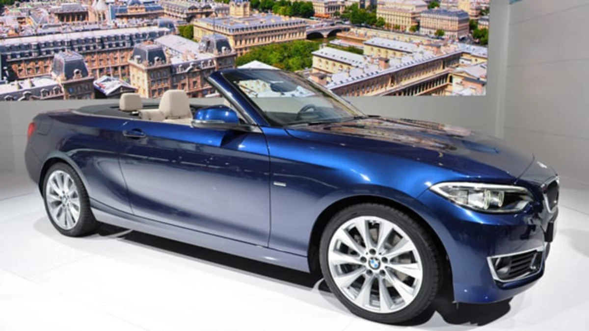 2015 BMW 2 Series Cabriolet flips its lid [w/video]