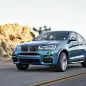 BMW X4 M40i front 3/4 rolling