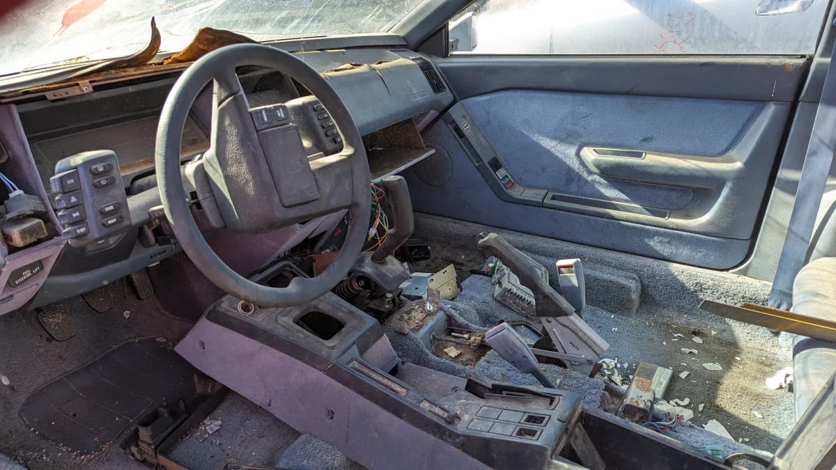 15 - 1985 Subaru XT 4WD Turbo in Colorado junkyard - photo by Murilee Martin