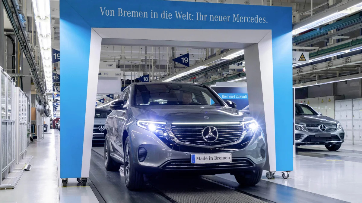 Mercedes EQC production starts