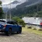 2022 Subaru Outback Wilderness rear river boat 2