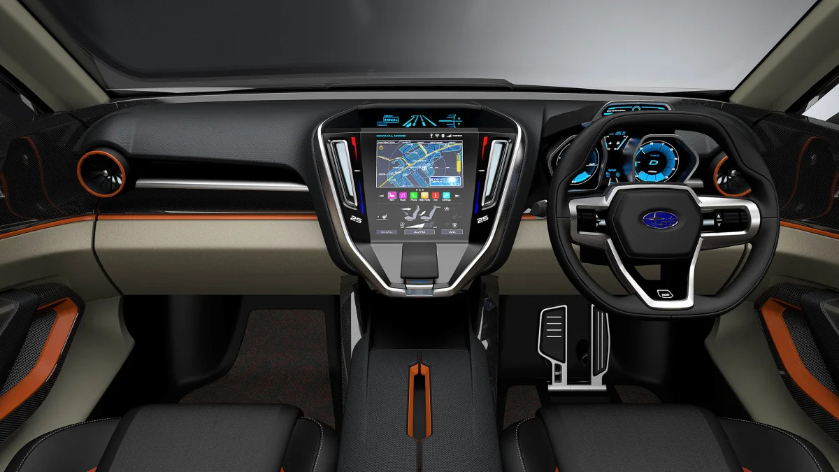 Subaru Viziv Future Concept interior dashboard