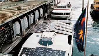 Solar Sailor solar ferries