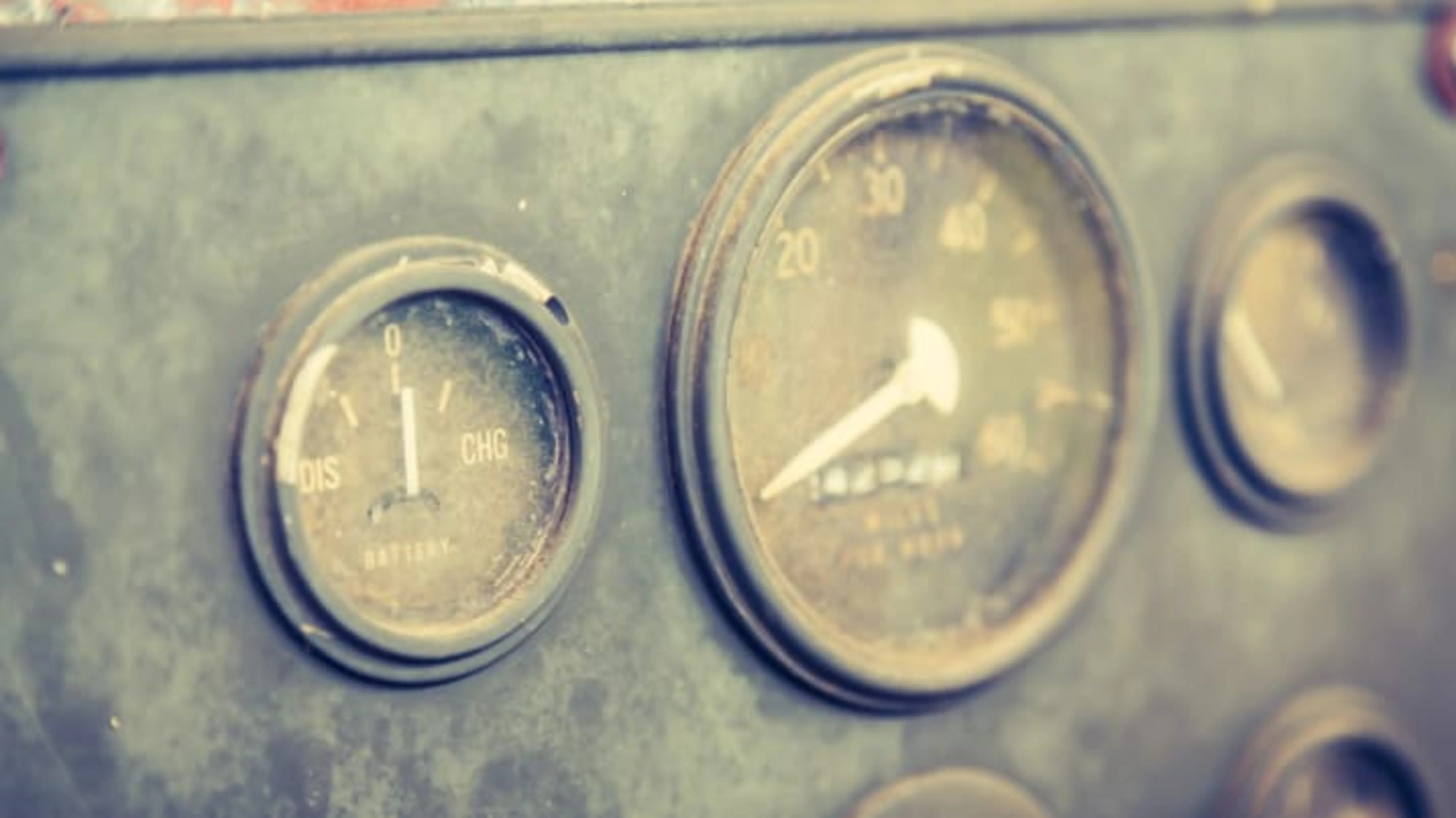 vintage car gauge meter  ...
