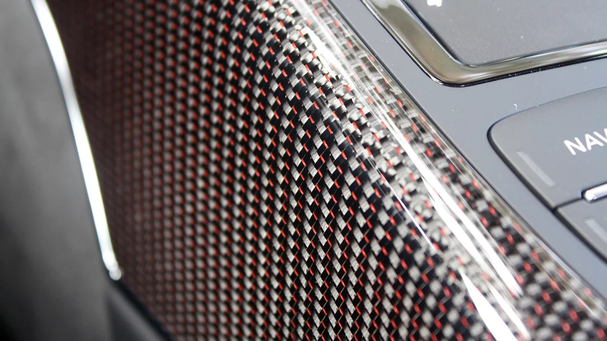 2016 Audi S7 carbon fiber trim
