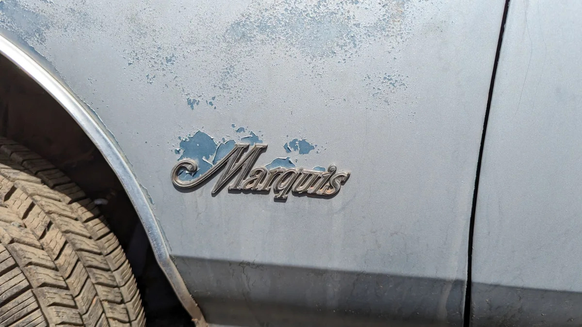 22 - 1973 Mercury Marquis in Arizona junkyard - photo by Murilee Martin
