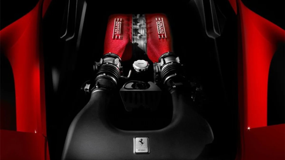 Best Performance Engine/Above 4.0-liter: Ferrari 4.5-liter V8