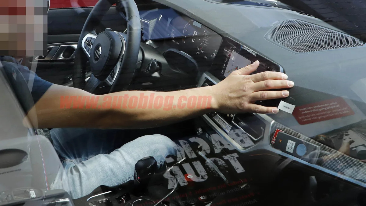 2020 BMW M3 spied inside and out