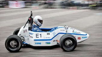 Netherlands' Delft University of Technology DUT12 racing EV