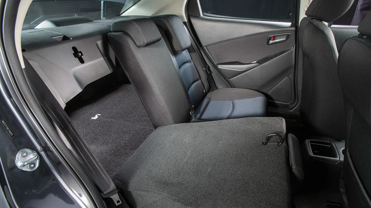 2016 Scion iA rear seats