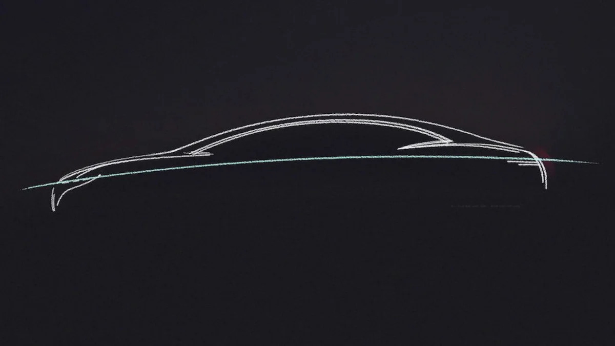 Mercedes-Benz VISION EQS profile teaser