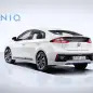 Hyundai Ioniq studio rear 3/4