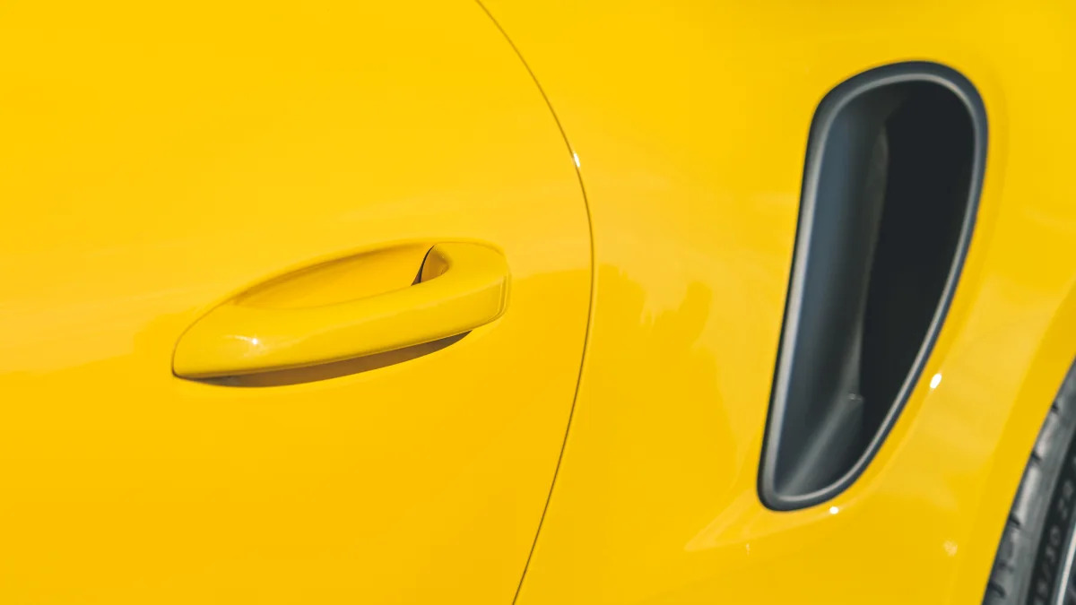 2023 Porsche GT3 RS door handle and intake