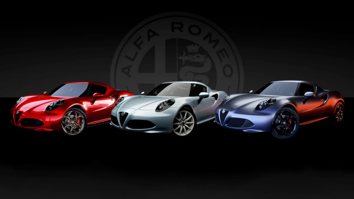 Alfa Romeo wants your vote on designs for a 4C 'Designer's Cut' anniversary model