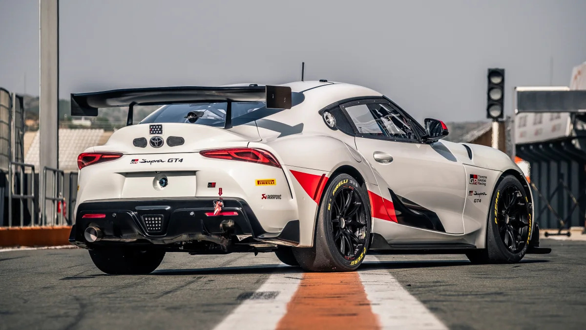 2020 Toyota Supra GT4 race car