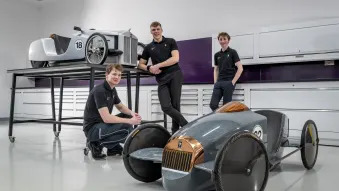 Rolls-Royce's RR-0.01 and RR-0.02 soapbox racers