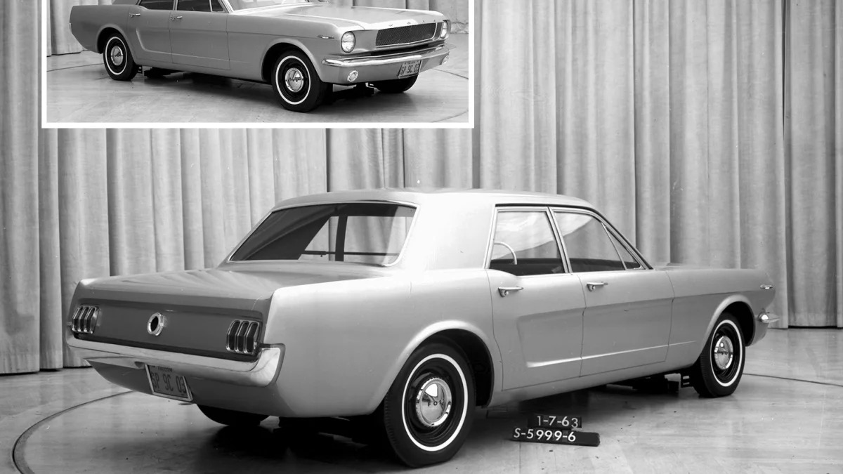 Ford Mustangs That Never Were: 1965 four-door Mustang