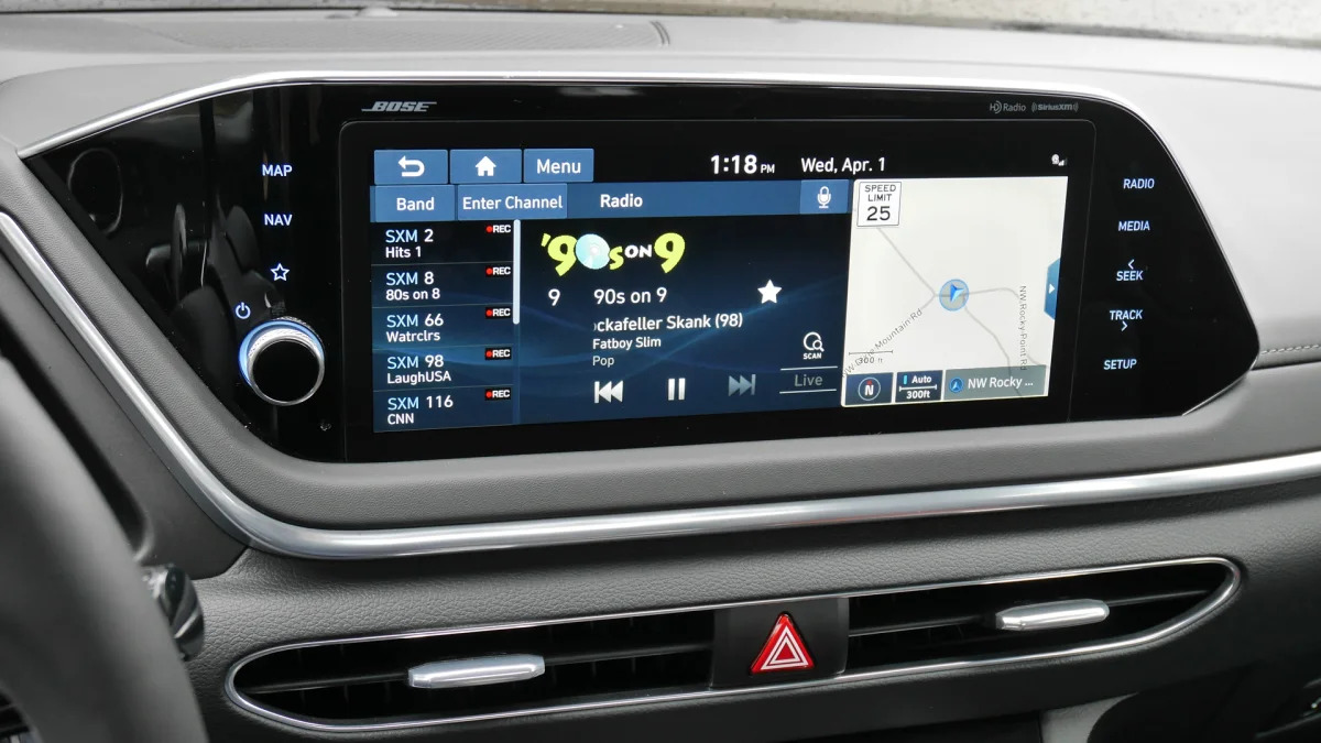 2020 Hyundai Sonata touchscreen 10