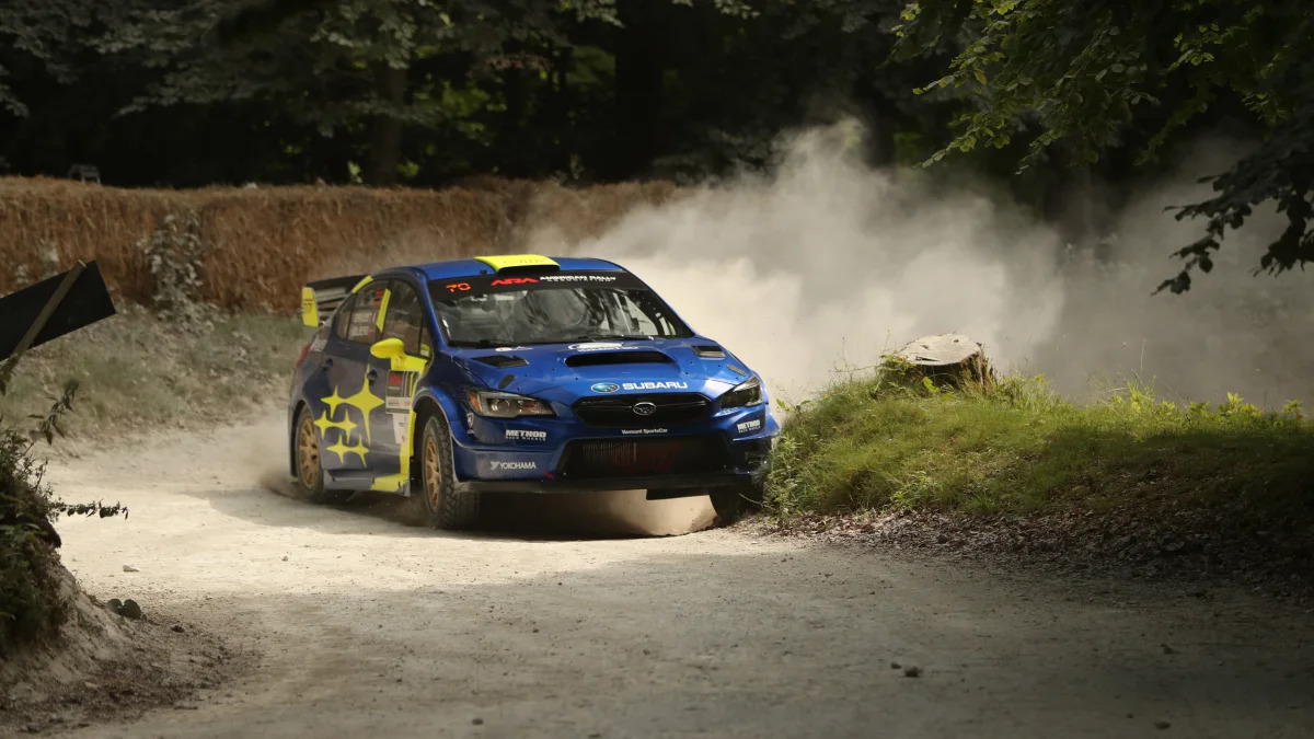 Subaru at the 2019 Goodwood Festival of Speed