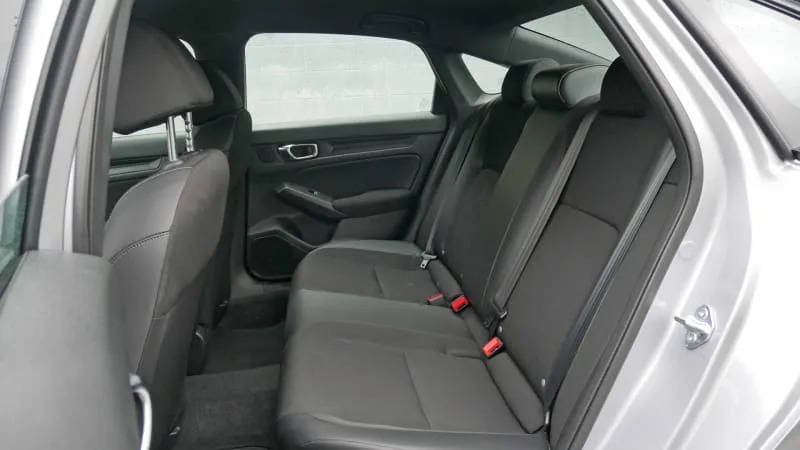 2022 Honda Civic Sport back seat