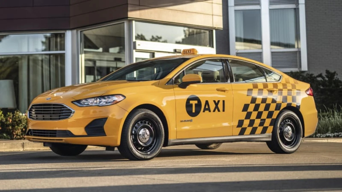 Ford Fusion hybrid and diesel Transit Connect taxis revealed