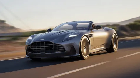 <h6><u>Aston Martin DB12 Volante drops the top, keeps the performance</u></h6>