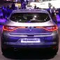 The 2016 Renault Megane, introduced at the 2015 Frankfurt Motor Show, rear view.
