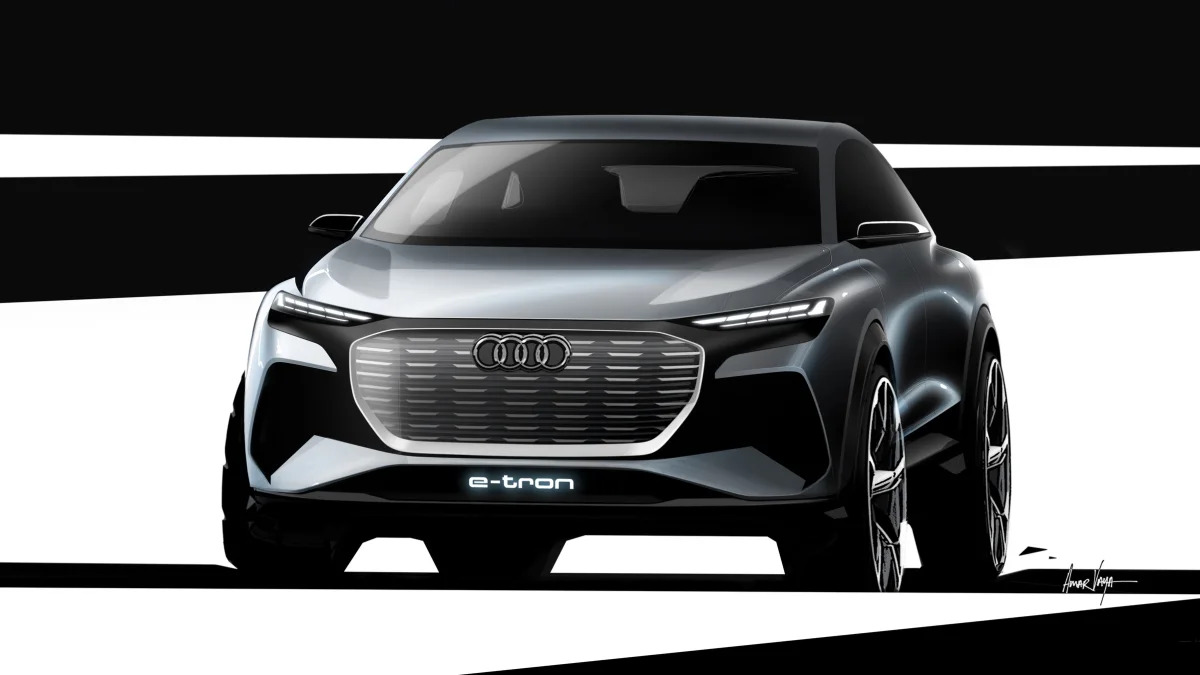 Audi Q4 E-tron Sketch