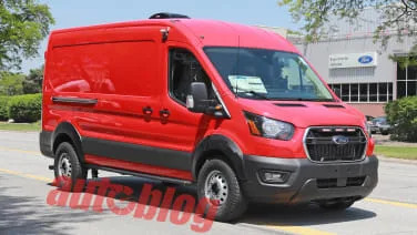 Ford Transit Trail spy photos reveal off-road van for U.S.