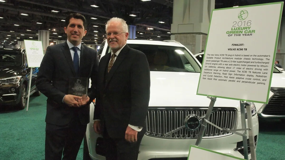 2016 Luxury Green Car of the Year: Volvo XC90 T8