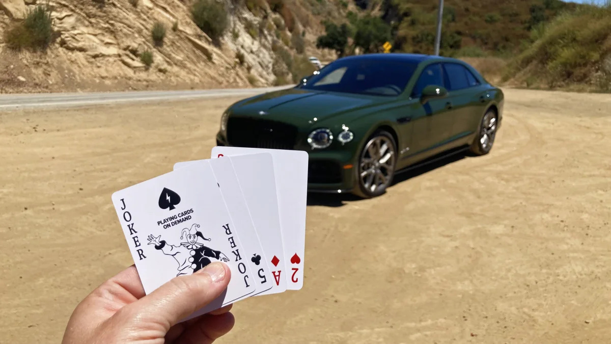 Poker Run with Flying Spur