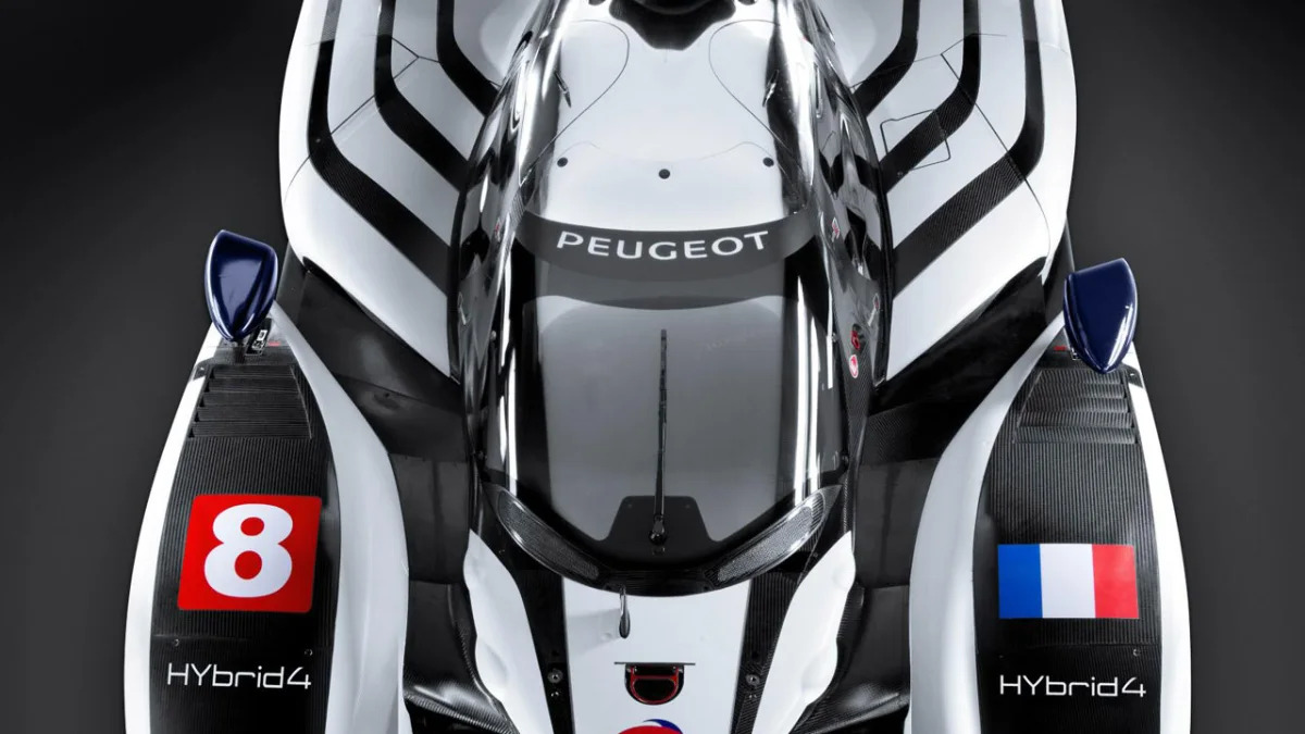 2011 Peugeot HYbrid4 top