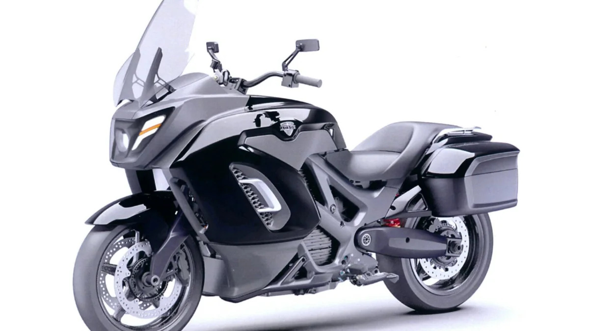 Aurus motorcycle patent images