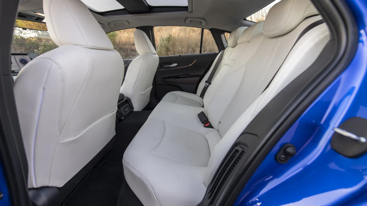 2021 Toyota Mirai back seat