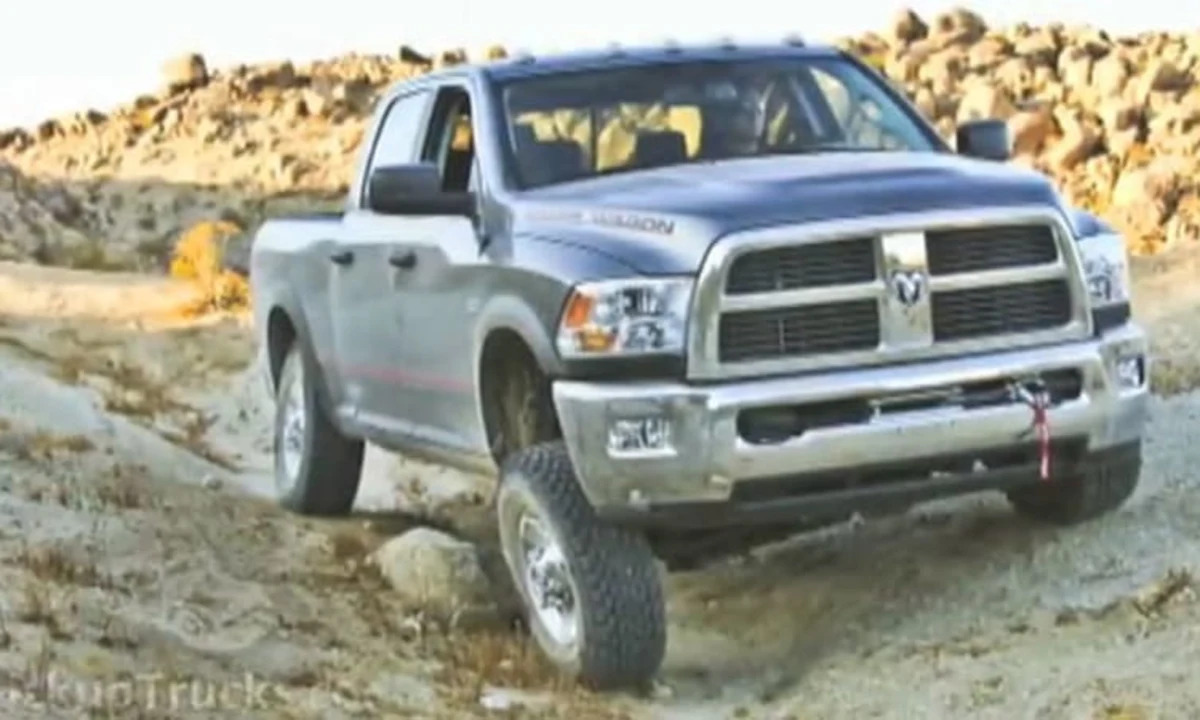 VIDEO: 2010 Dodge Ram Power Wagon gets dirty with PickupTrucks.com