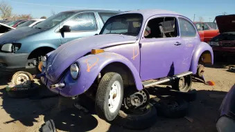 Junked 1974 Volkswagen Beetle