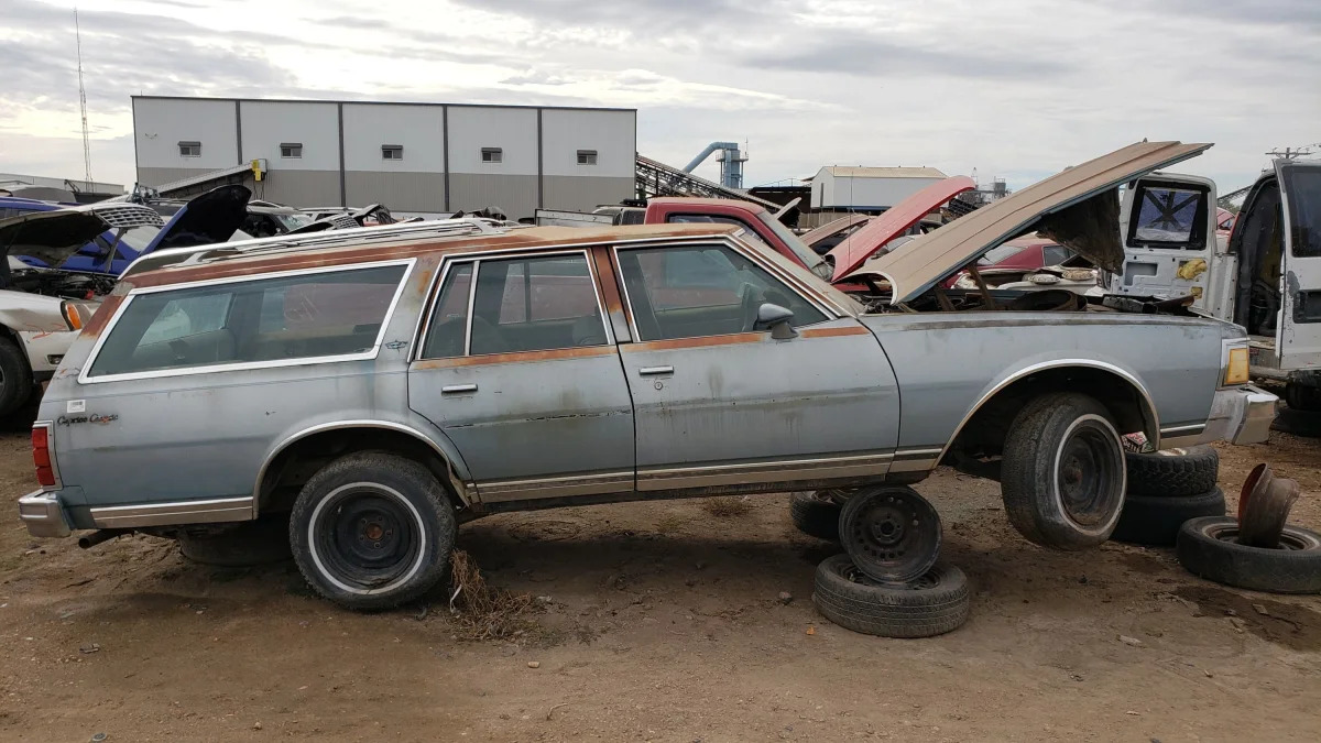 36 - 1979 Chevrolet Caprice wagon in Colorado Junkyard - Photo by Murilee Martin