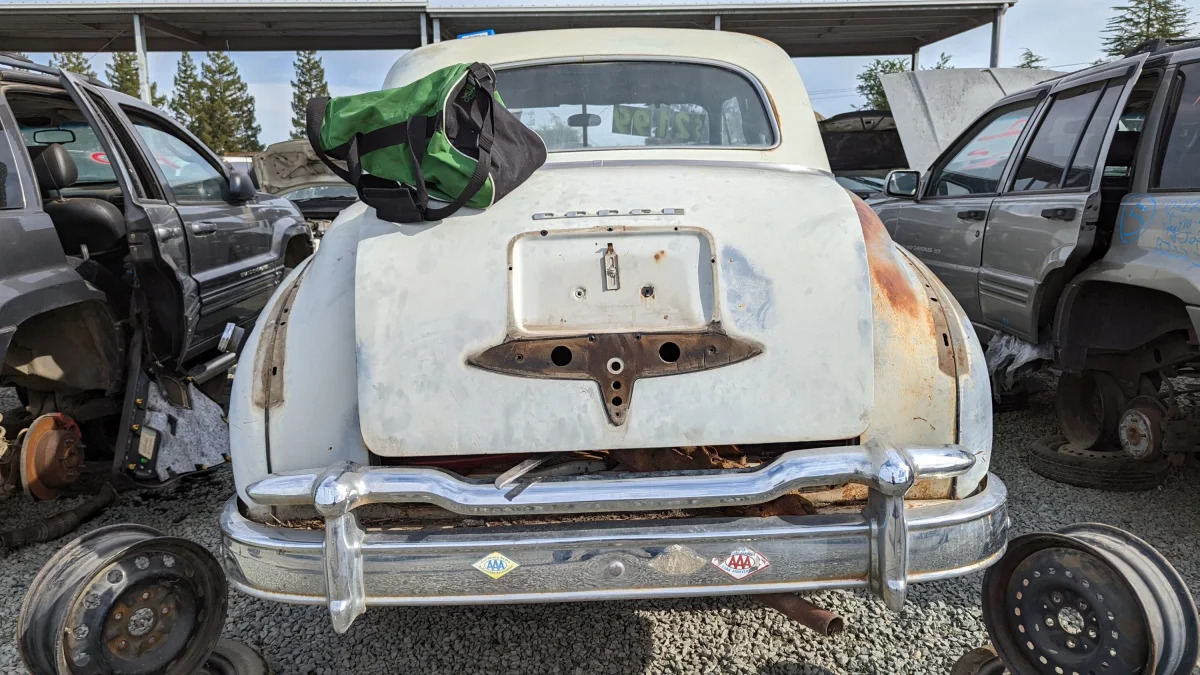 49 - 1949 Dodge Coronet in California junkyard - photo by Murilee Martin